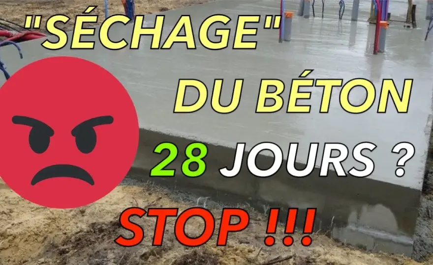 Durée séchage béton : combien de temps attendre pour un bon résultat ?